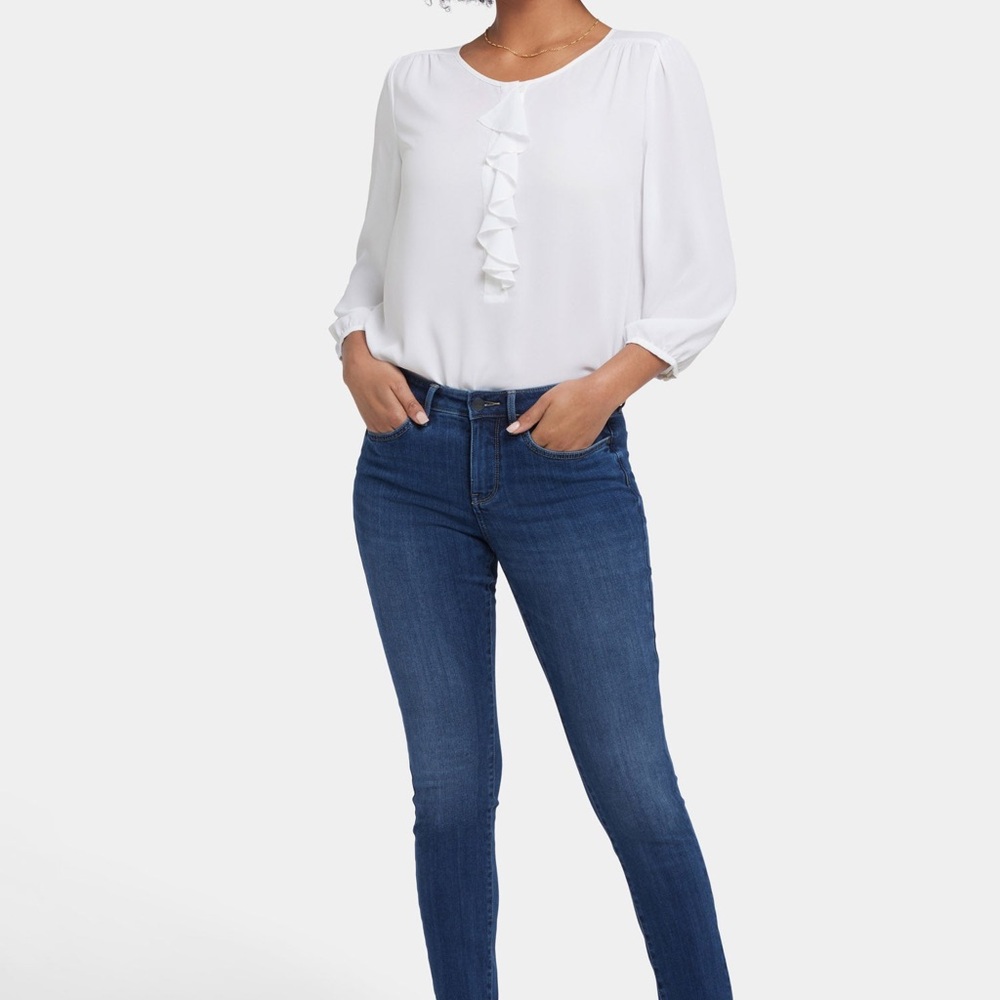 NWT NYDJ Lift Tuck Technology Sure Stretch Denim Skinny Legging Size 14